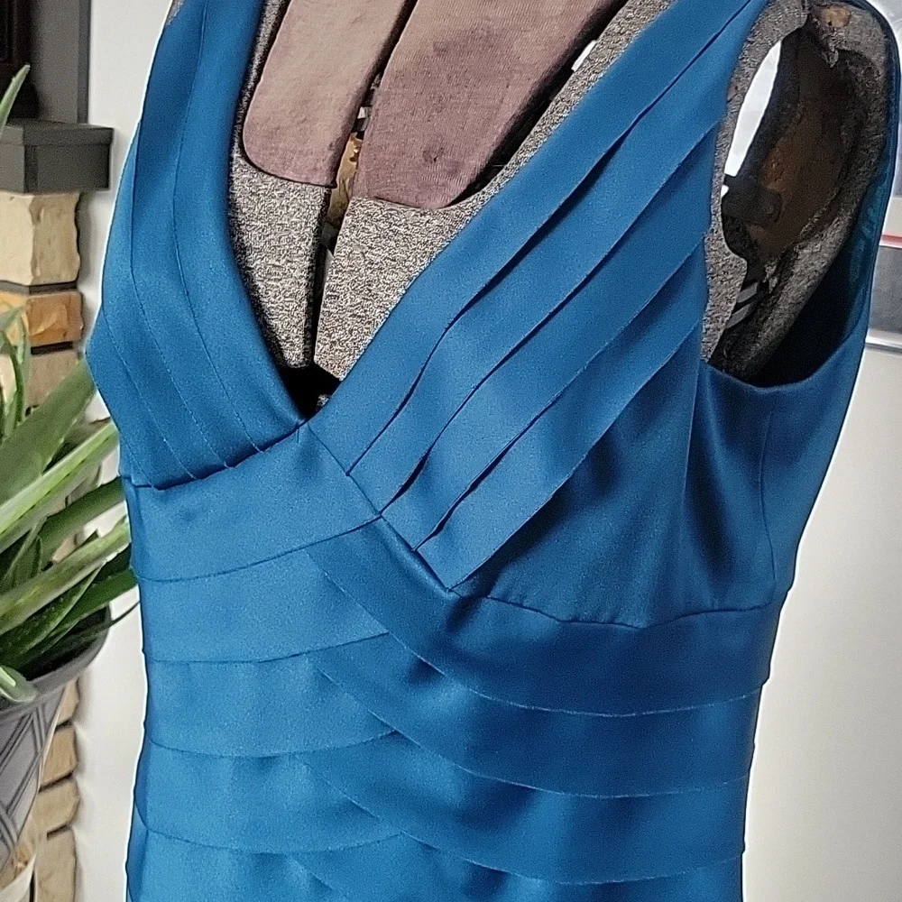 Jones Wear Dress, Teal, 14, EUC